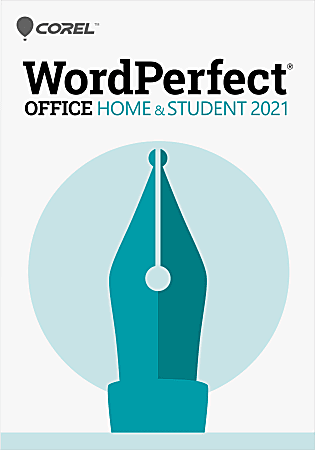 Corel® WordPerfect® Office 2021 Home & Student, Disc Download