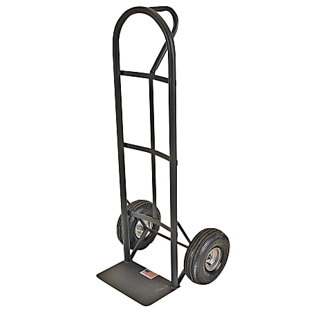 Sparco Heavy-Duty D-Handle Hand Truck, 800 Lb. Capacity, Charcoal Gray