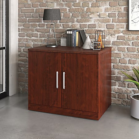 Cherry top storage cabinet