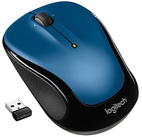 Logitech M325s Wireless Mouse Blue - Office Depot