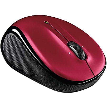 Logitech M325 Wireless Mouse Red Office Depot