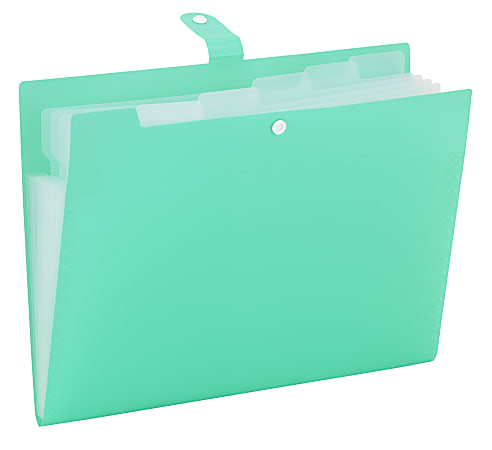 A4 Paper File Folder Cover Holder Document Office Use Plastic 5 Pocket Folder SL 