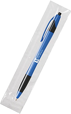 Custom Resolve Pearl Cello-Wrapped Pen, Medium Point, 0.5 mm, Black Ink