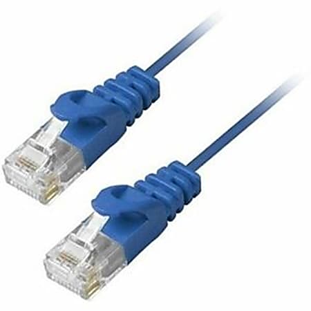 Comprehensive MicroFlex™ Pro AV/IT Integrator Series™ CAT6 Snagless Patch Cable Blue, 5', Blue