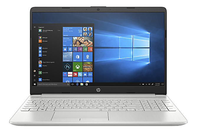HP 15-dw2025od Laptop, 15.6" Screen, Intel® Core™ i5, 8GB Memory, 2TB Hard Drive, Windows® 10, 9ZG20UA#ABA