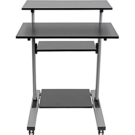 Tripp Lite Rolling Standing DeskWorkstation on Wheels Height