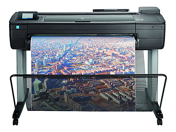 HP DesignJet T730 PostScript Wireless Color Inkjet Large-Format Printer