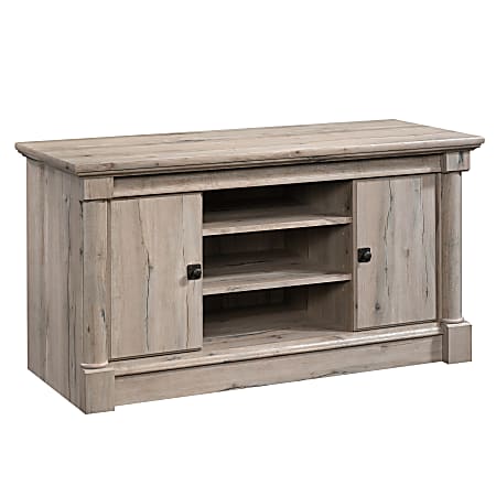 Sauder® Palladia Panel TV Stand For 50" TVs, 24-3/8"H x 47"W x 18-7/8"D, Split Oak