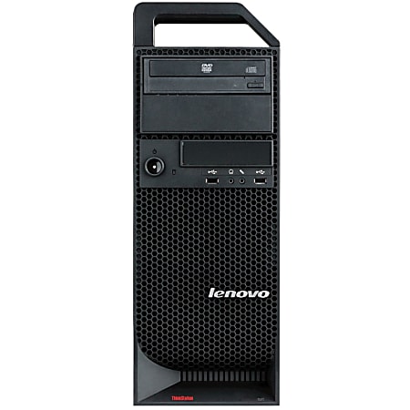 Lenovo ThinkStation S20 41053AU Workstation - 1 x Intel Xeon W3503 Dual-core (2 Core) 2.40 GHz - 2 GB DDR3 SDRAM - 500 GB HDD - 1 x NVIDIA Quadro 600 1 GB Graphics - Windows 7 Professional 64-bit - Tower