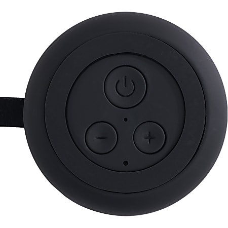 Verbatim Portable Bluetooth Speaker System - Black - 100 Hz to 20 kHz - TrueWireless Stereo - Battery Rechargeable - 1 Pack