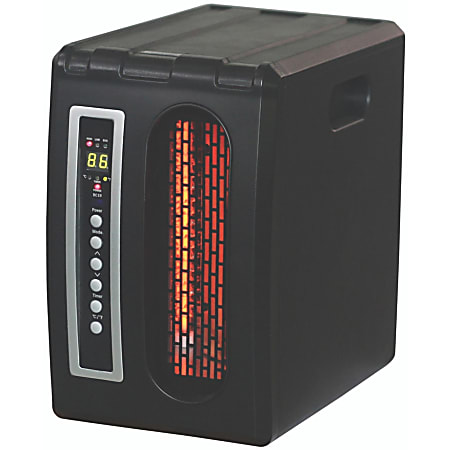 Black & Decker 1,500W Infrared Quartz Tower Heater with Manual Controls