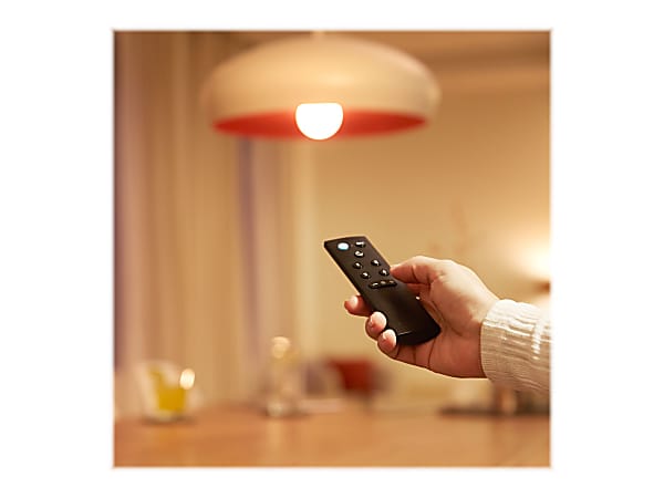 WiZ Connected WiZmote Light bulb remote control RF white Office Depot