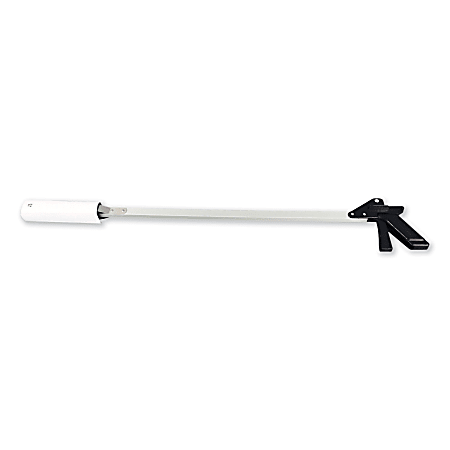 Impact E Z Grabber Aluminum 32 Stainless SteelBlack Office Depot