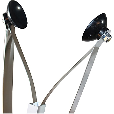 Impact E Z Grabber Aluminum 32 Stainless SteelBlack Office Depot