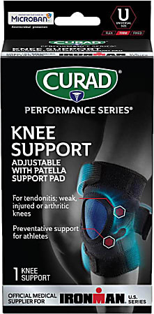CURAD Performance Series Adjustable Knee Support, Universal,