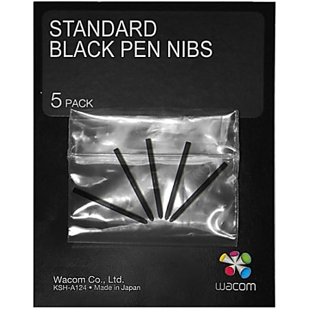 Wacom Standard Black Pen Nibs (5-pack) - Coolblue - Before 23:59, delivered  tomorrow