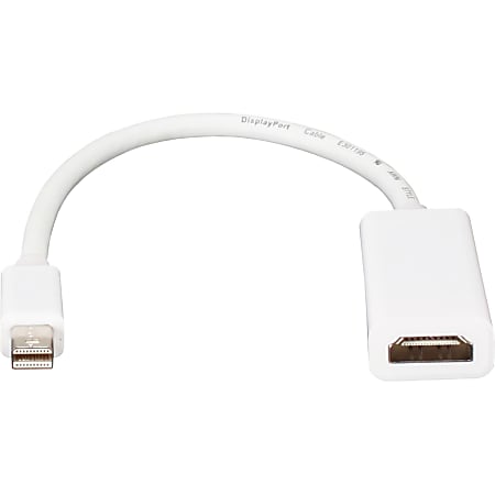 QVS - Adapter - Mini DisplayPort male to HDMI female - white