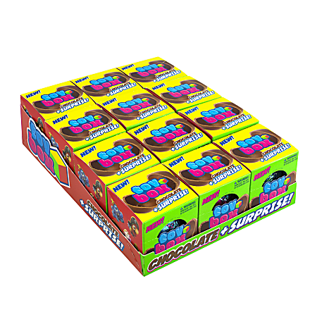 Toy Box Chocolate Surprises, 0.84 Oz, Pack Of 12 Boxes