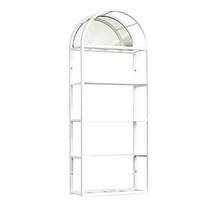 Sauder® Anda Norr Wall Mount Shelving, 34-1/2"H x 14-1/8"W x 5-7/8"D, White