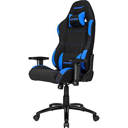 2024年 お歳暮・冬ギフト特集 K7 AKRacing Fabric Office - BlueBlack Chair Gaming Back High デスクチェア