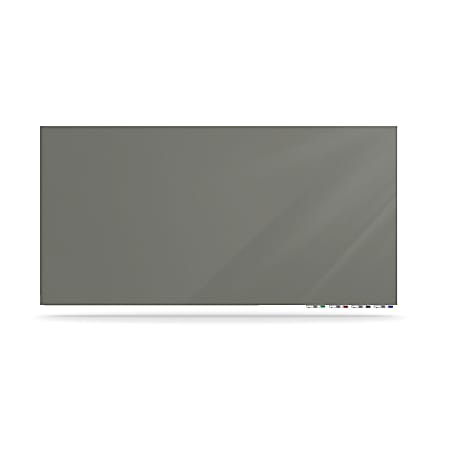 Ghent Aria Low Profile Glassboard, Magnetic, 36"H x