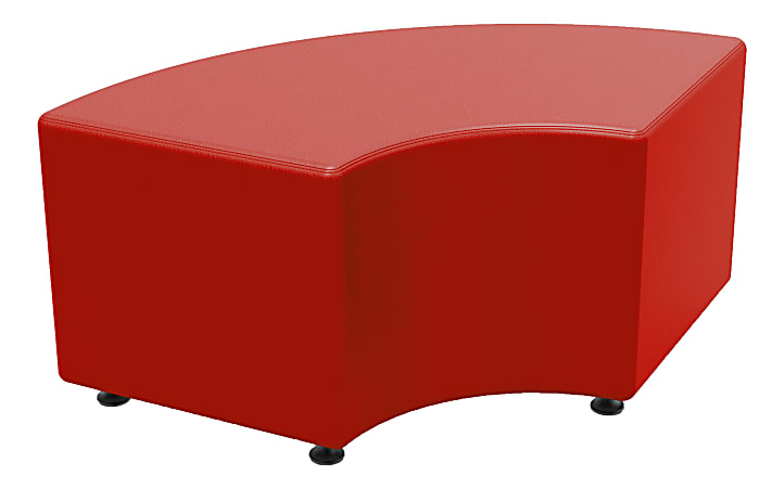 Marco Group Sonik Curved Bench, American Beauty Red