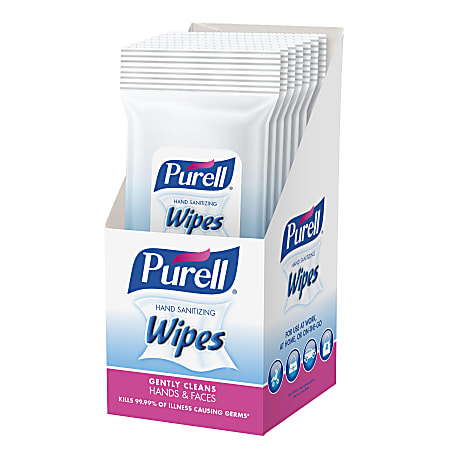 Purell® Hand Sanitizing Wipes, Fresh Scent, Pack Of 20 Wipes