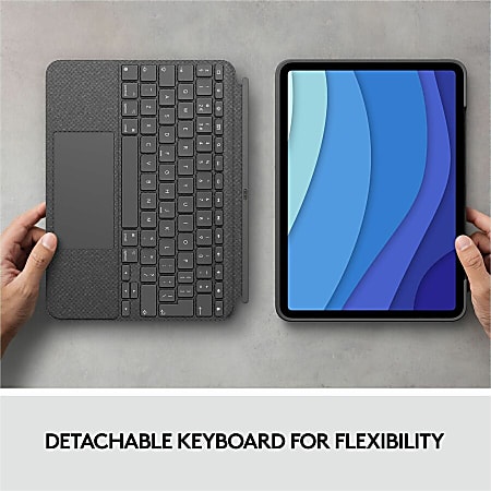 Logitech Combo Touch KeyboardCover Case for 11 Apple