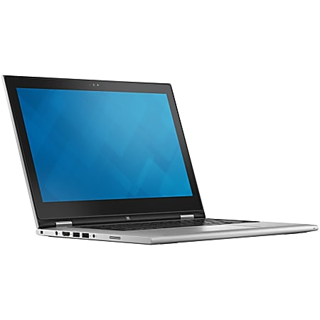 Dell Inspiron 13 7000 13-7348 13.3" Touchscreen LCD 2 in 1 Notebook - Intel Core i5 (5th Gen) i5-5200U Dual-core (2 Core) 2.20 GHz - 8 GB DDR3L SDRAM - 256 GB SSD - Windows 8.1 64-bit (English) - 1920 x 1080 - TrueLife, In-plane Switching (IPS) Technology - Convertible - Silver