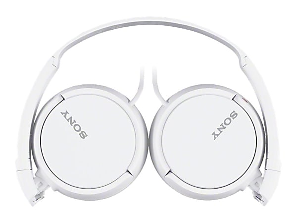 Sony® Studio Monitor Wired On-Ear Headphones, White, MDRZX110/WHI