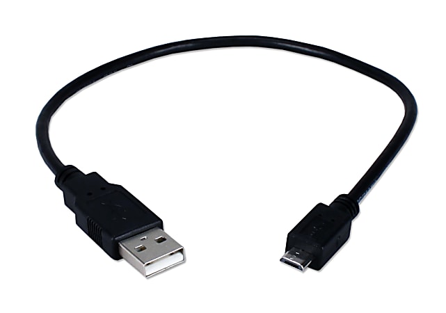 QVS Micro-USB Sync and Charger High Speed Cable - USB Data Transfer Cable  - CC2218C01