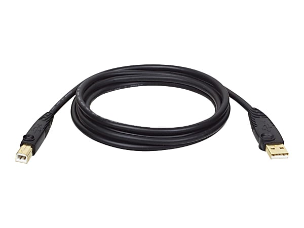 Tripp Lite U022-015 Gold USB 2.0 A/B Cable,