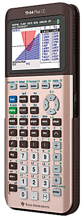 Texas Instruments TI 84 Plus CE Color Graphing Calculator Rose