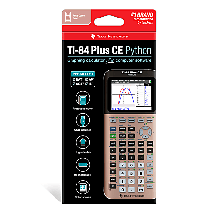 公式の  Texas Instruments Calculator Graphing Color CE Plus 84 TI オフィス用品