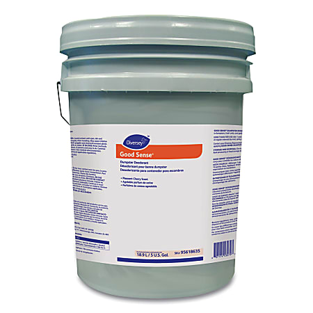 Diversey™ Good Sense® Dumpster Deodorant, Cherry, 5 gal