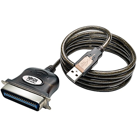 Tripp Lite 6' USB to Parallel Printer Cable USB-A to Centronics 36-M 6' - Type A Male USB, Centronics Male - 6ft"
