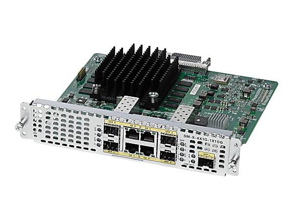 Cisco Service Module - For Data Networking, Optical Network - 4 x RJ-45 10/100/1000Base-T LAN - 5 x Expansion Slots