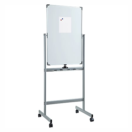 Rolling Metal Stand for 90x120cm Whiteboard, Mobile Adjustable Dry Erase  Board Easel for Office Home Classroom,Stand Only