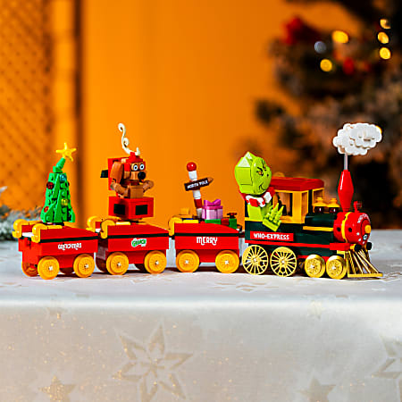 Brickcraft The Grinch Who Express Train Brick Building Set Total Qty 1 ...