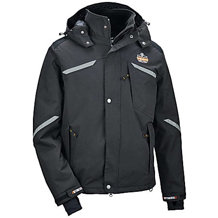 Ergodyne N-Ferno 6466 Thermal Jacket, 4XL, Black