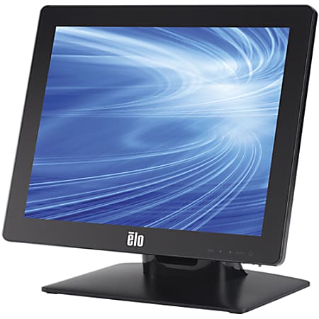 Elo 1517L 15" LCD Touchscreen Monitor - 4:3 - 16 ms - 15" Class - Surface Acoustic Wave - 1024 x 768 - XGA-2 - Adjustable Display Angle - 16.2 Million Colors - 700:1 - 250 Nit - LED Backlight - USB - VGA - Black - RoHS, WEEE, China RoHS - 3 Year