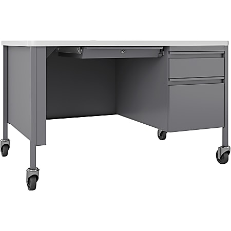 Mobile workstation shop desk office depot