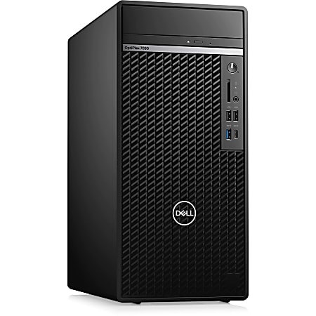 Dell OptiPlex 7000 7090 Desktop Computer - Intel Core i7 i7-11700 Octa-core 2.50 GHz - 16 GB RAM- 512 GB M.2 PCI Express NVMe 3.0 x4 SSD - Tower - Windows 10 Pro - Intel UHD Graphics 750- DVD-Writer
