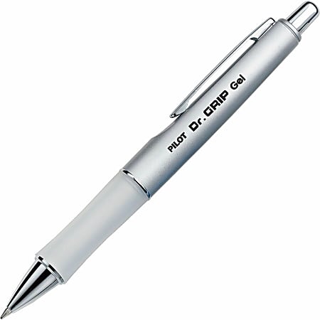 Pilot Grip LTD Gel Rollerball Pen Fine Point mm Platinum