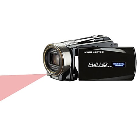 Bell+Howell DNV16HDZ Digital Camcorder - 3" - Touchscreen LCD - Full HD - Black