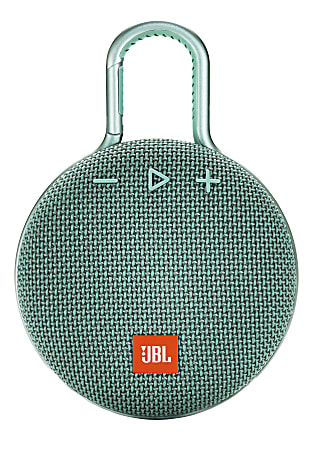 JBL Clip 3 Portable Bluetooth® Speaker, Blue, JBLCLIP3BLU
