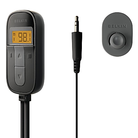 Belkin® TuneCast Universal FM Transmitter, Black