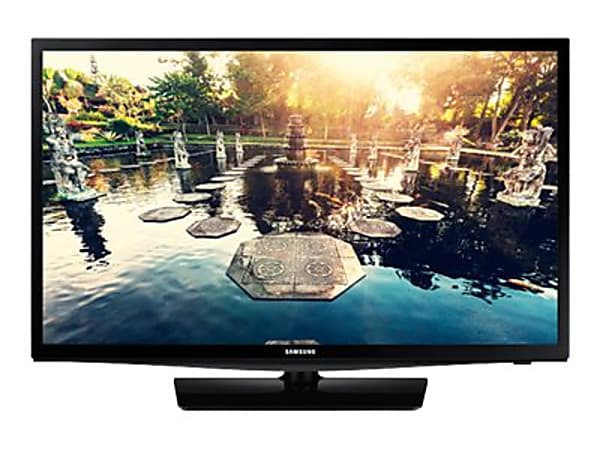Samsung HG24NE690AF - 24" Diagonal Class HE690 Series LED-backlit LCD TV - hotel / hospitality with Integrated Pro:Idiom - Smart TV - 720p 1366 x 768 - black