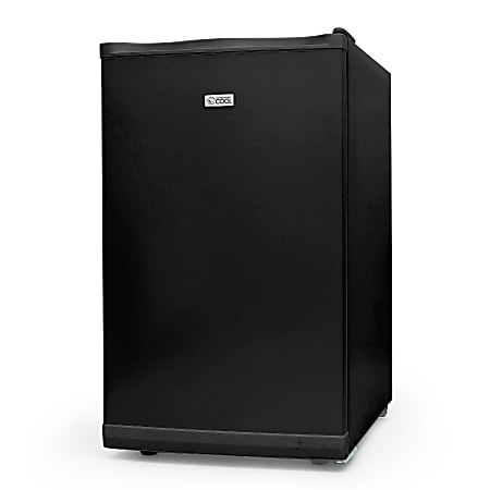 Commercial Cool Retro 3.2 Cu. Ft. Refrigerator With Freezer Black