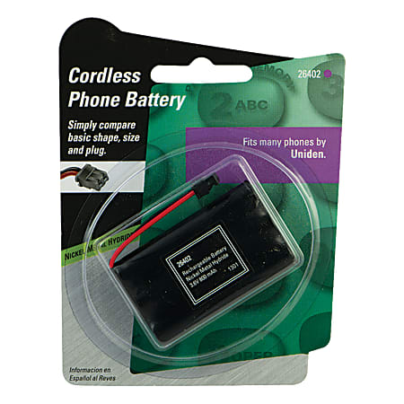 Jasco PC26402 Battery For Uniden® Cordless Phones